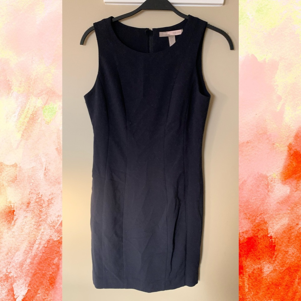 Forever 21 sleeveless navy dress